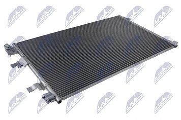 Радіатор кондиціонера nissan qashqai (j10) 1.6 dci 07-, 92100bb50a CCSNS028 CCS-NS-028 фото
