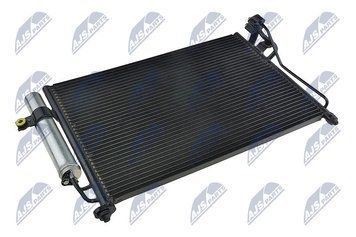 Радіатор кондиціонера Hyundai getz (tb) (02-), 976061c100 CCSHY011 CCS-HY-011 фото